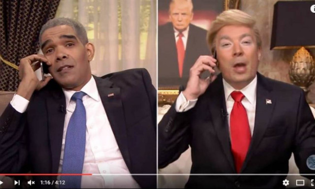 Όταν ο Ντόναλντ Τραμπ πήρε τηλέφωνο τον Ομπάμα για να του κάνει πλάκα (Vid)