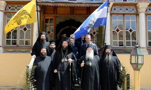 Ο Μητροπολίτης Νέας Ιωνίας στην Ιερά Μονή Ξενοφώντος Αγίου Όρους