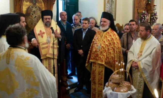 Ο Μητροπολίτης Μεσσηνίας στην Μονή Ζωοδόχου Πηγής Βελανιδιάς