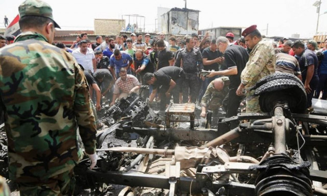 Τρεις επιθέσεις σκόρπισαν το θάνατο στη Βαγδάτη: Τουλάχιστον 69 οι νεκροί (videos+photos)