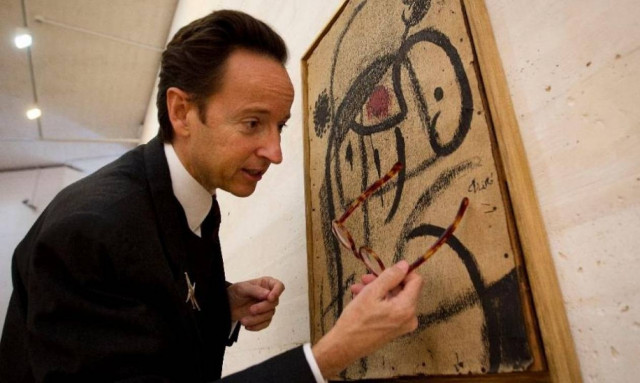 Ο εγγονός του Μιρό δημοπρατεί έργα του παππού του για να ενισχύσει τους πρόσφυγες