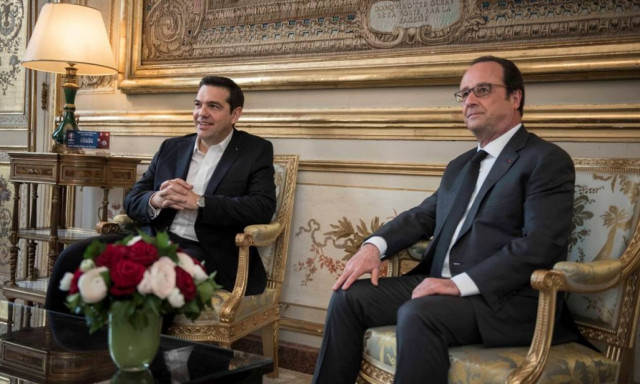 Επικοινωνία Τσίπρα – Ολάντ ενόψει Eurogroup