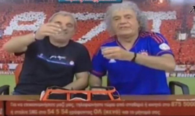 Επικό: Σουρωμένος ο Τάκης Τσουκαλάς μετά τον τελικό! (video)