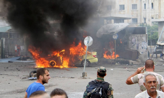 Μπαράζ ισχυρών εκρήξεων κοντά σε ρωσικές βάσεις στη Συρία με δεκάδες νεκρούς (Pics & Vid)
