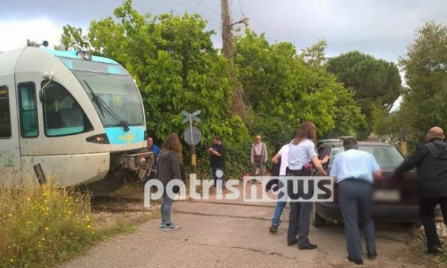 Σοκ στο Κατάκολο: Είδε το τρένο να έρχεται καταπάνω του... (photos)