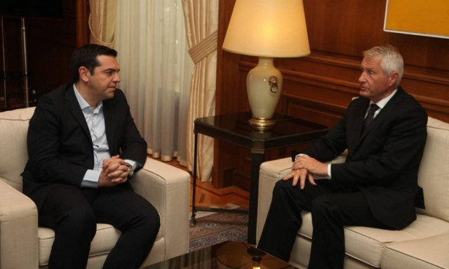 Συνάντηση Τσίπρα με τον Γραμματέα του Συμβουλίου της Ευρώπης