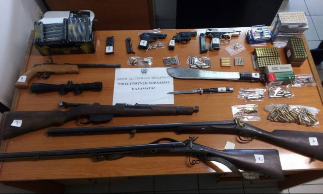 Μεσσηνία: Σύλληψη 56χρονου που ήταν έτοιμος για... «πόλεμο»…