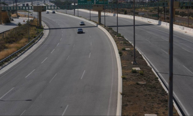 Κλειστή η εθνική οδός Θεσσαλονίκης - Σερρών