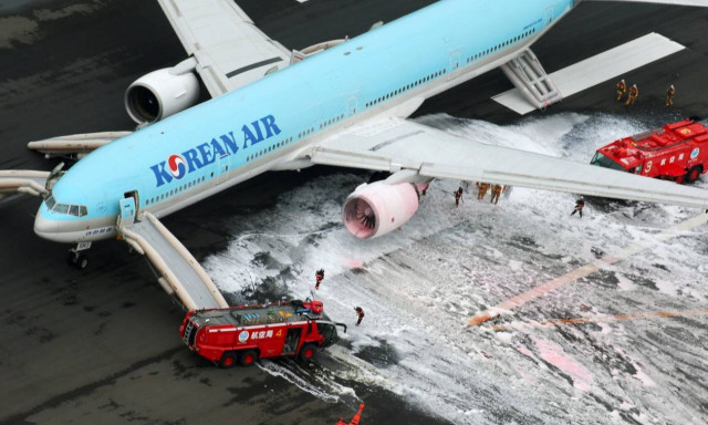 Συναγερμός στο αεροδρόμιο του Τόκιο: Καρέ – καρέ οι σκηνές τρόμου (pics-vid)