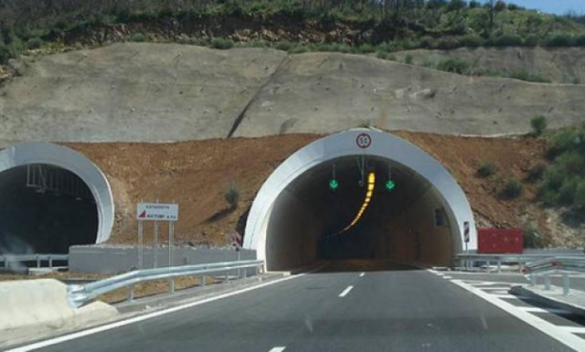 Κλειστός την προσεχή εβδομάδα ο κλάδος καθόδου της σήραγγας Στέρνας