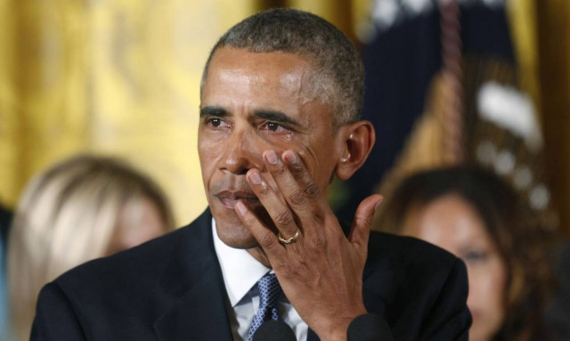 Η συγκινητική στιγμή του Μπαράκ Ομπάμα