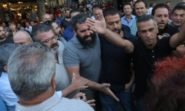 Νέα ένταση - Αναβλήθηκε η ομιλία Κατρούγκαλου στο Ηράκλειο (pics)