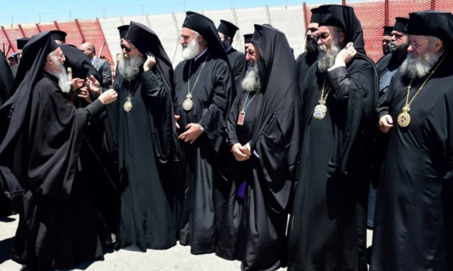 FM Kotzias on Crete on Thursday while Heads of Churches continue to arrive in Chania for Panorthodox