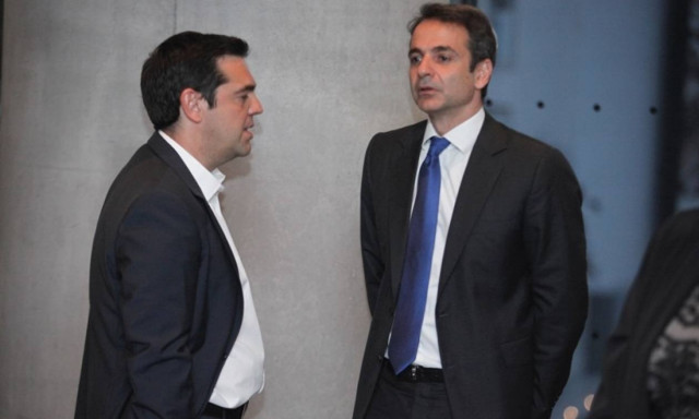 Κάτω από την Ακρόπολη το πρώτο δείπνο Τσίπρα - Μητσοτάκη (photos)