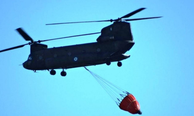 Συνεισφορά Στρατού Ξηράς στην Κατάσβεση Πυρκαγιών στην Αττική (pics)