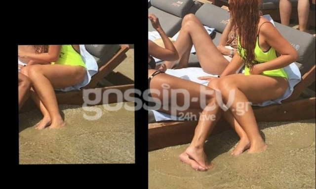 Η Χρηστίδου στη Μύκονο χωρίς ρετούς (pics)