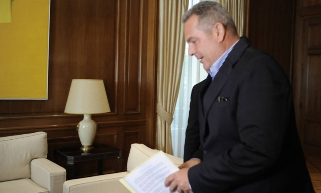 Καμμένος: Ψήφος από τα 17 και εκλογή Προέδρου της Δημοκρατίας από τον λαό