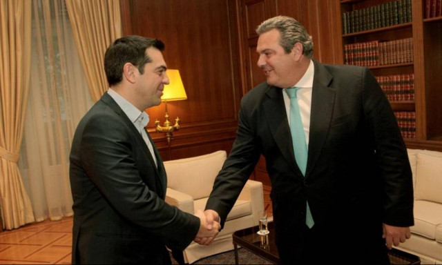 Τώρα: Συνάντηση Τσίπρα-Καμμένου με «φόντο» τον εκλογικό νόμο