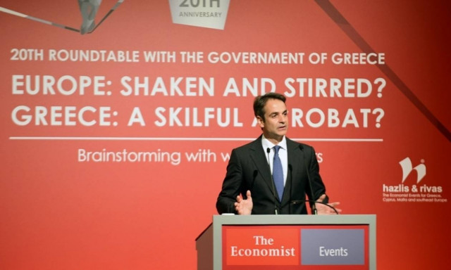 Μητσοτάκης από Economist: Ανάγκη για μία νέα συμφωνία με τους εταίρους