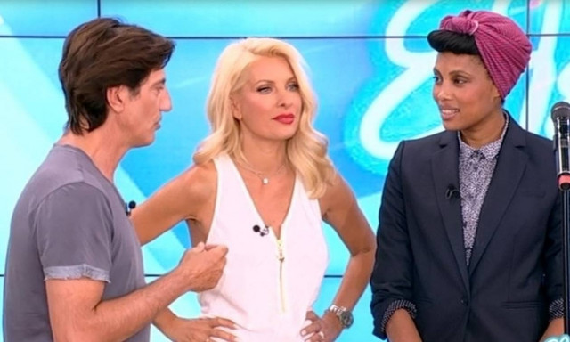 Έξω φρενών η Μενεγάκη με το πλάνο δίπλα στην Imany