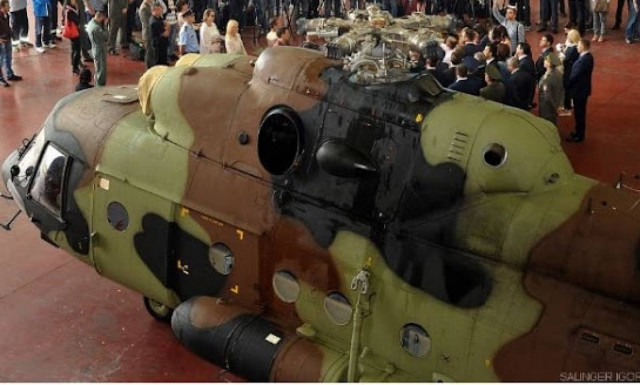 Σερβία: Παραδόθηκαν στο στρατό ρωσικά ελικόπτερα Mi-17