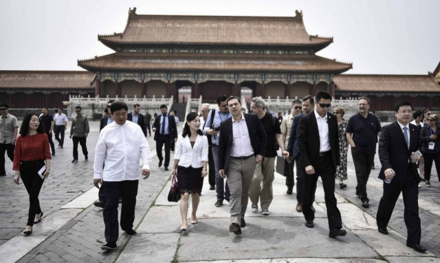 Ο Αλέξης Τσίπρας στην Απαγορευμένη Πόλη (pics)