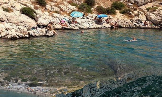 Ένα Σάββατο για μπάνιο στη μαγευτική Αττική...