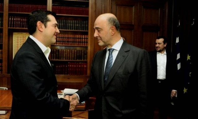 LIVE: Η συνάντηση Τσίπρα – Μοσκοβισί στο Μαξίμου