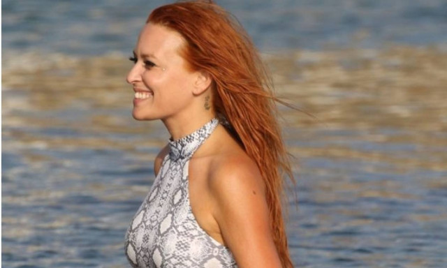 Η γλυκιά φωτογραφία της Σίσσυς Χρηστίδου με τον μικρό της γιο από την Πάρο