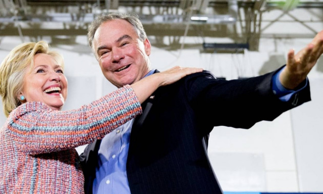 ΗΠΑ: Έτοιμος να ριχτεί στη μάχη των προεδρικών εκλογών στο πλευρό της Κλίντον ο Τιμ Κέιν