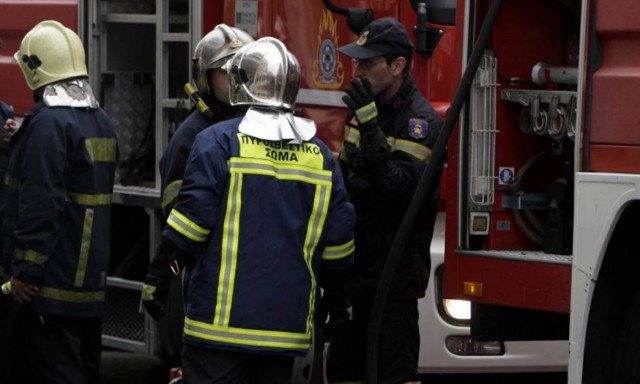 Συναγερμός στο Τυμπάκι - Μεγάλη φωτιά σε συσκευαστήριο