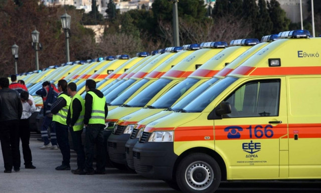 Ιωάννινα: Έντεκα καινούρια ασθενοφόρα προστέθηκαν στο στόλο του ΕΚΑΒ