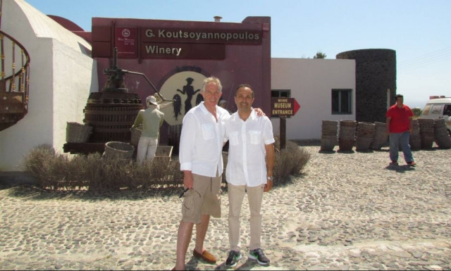 Ήλιος, θάλασσα και... μπόλικο κρασάκι για Μπλερ και ΓΑΠ