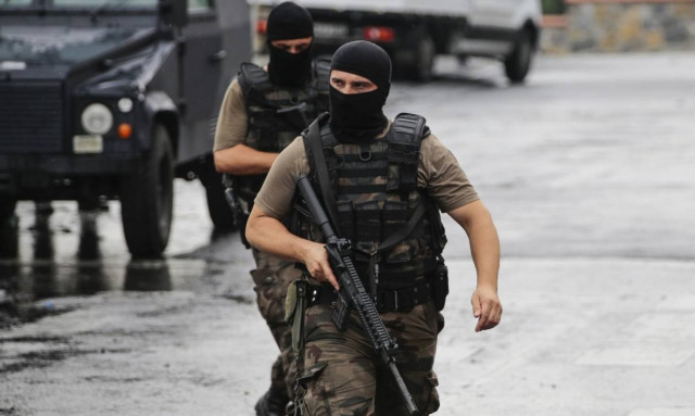 Turkey kills 35 militants after they try to storm base, officials say