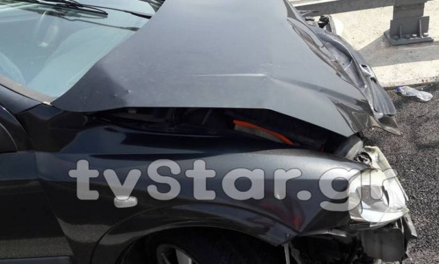 Τροχαίο με τρεις τραυματίες στην Εθνική Οδό Αθηνών – Θεσσαλονίκης