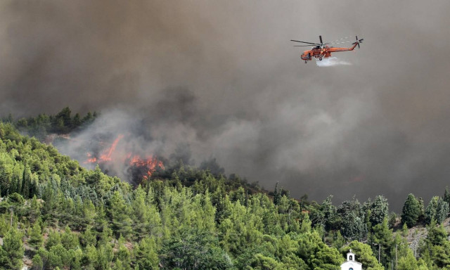 Φωτιά Εύβοια: Κρανίου Τόπος... (pics)