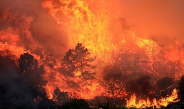 ΗΠΑ: Υπεράνθρωπη μάχη με τις φλόγες στην Καλιφόρνια