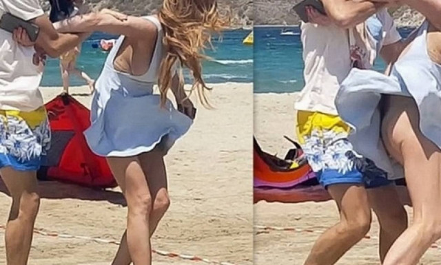 Ξυλοδαρμός - σοκ στην Μύκονο: Άγριος τσακωμός πασίγνωστης ηθοποιού με τον σύντροφό  της (photos)