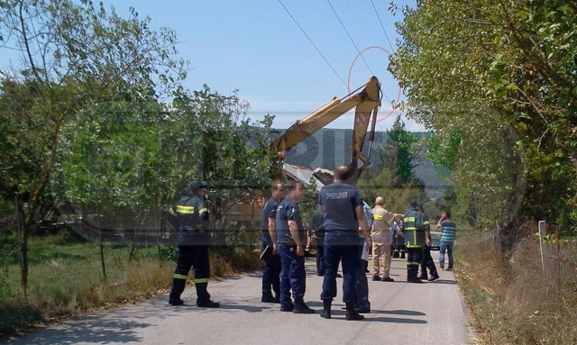 Τραγικός θάνατος για χειριστή τσάπας στα Ιωάννινα: Τον διαπέρασαν 20.000 Volt