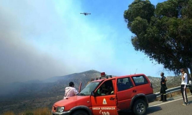 Ο χάρτης πρόβλεψης κινδύνου πυρκαγιάς για την Τρίτη 9/8 (pic)