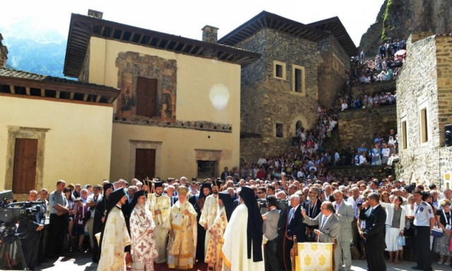 Οι Τούρκοι απαγόρευσαν τη Θεία Λειτουργία στην Παναγία Σουμελά της Τραπεζούντας τον Δεκαπενταύγουστο