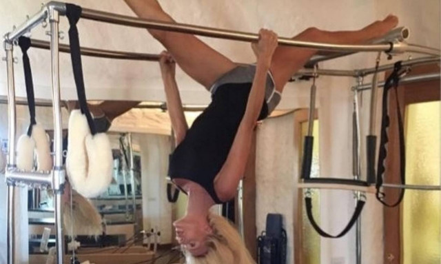 Λιώνει στη γυμναστική η…