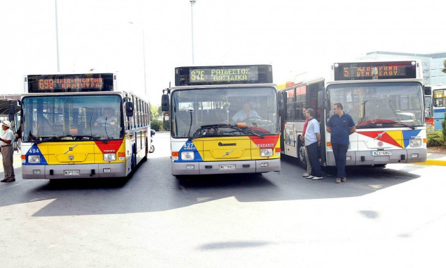 Προσοχή: Χωρίς λεωφορεία η Θεσσαλονίκη αύριο Τρίτη (16/08)