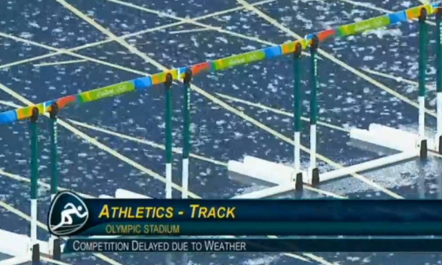 Ολυμπιακοί Αγώνες 2016 - Στίβος: Ο καιρός τα έχει κάνει… μούσκεμα!