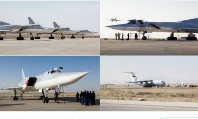 Ρωσικά βομβαρδιστικά απογειώθηκαν για πρώτη φορά από το Ιράν και έπληξαν τη Συρία (video)