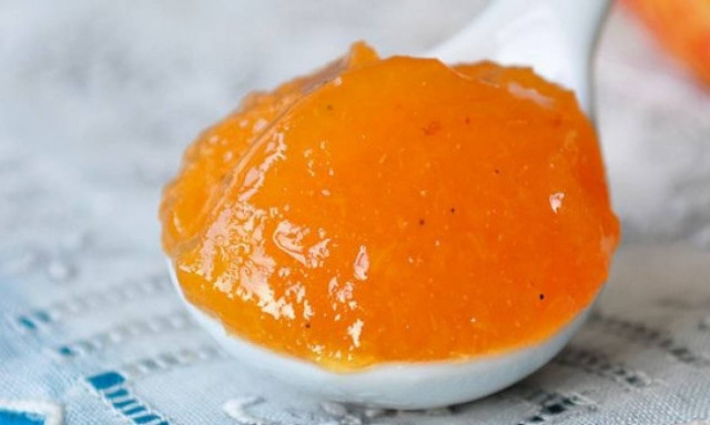 Υγιεινή και με 2 μόνο υλικά μαρμελάδα ροδάκινο με μέλι