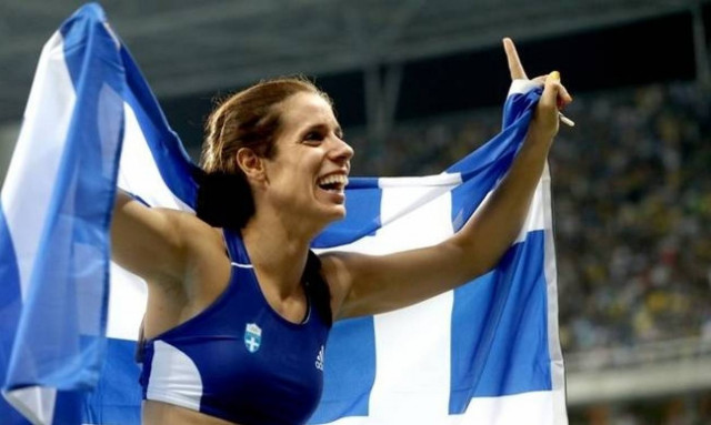 Προκλητική επίθεση της «Αυγής» στην χρυσή Ολυμπιονίκη Κατερίνα Στεφανίδη