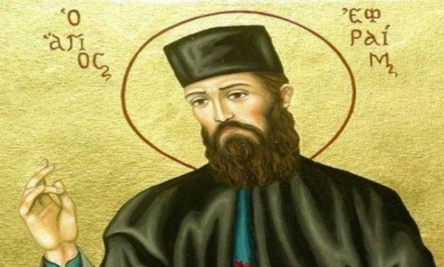 Συγκλονίζει το θαύμα του Αγ. Εφραίμ: Έκανε εμετό τον καρκίνο πίνοντας αγιασμό