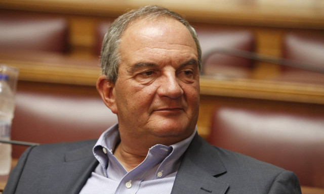 Παρών ο Καραμανλής στην ομιλία Μητσοτάκη στη ΔΕΘ