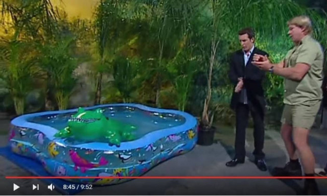 Αξέχαστες στιγμές: Ο «Κροκοδειλάκιας» μας δείχνει πώς να ακινητοποιήσουμε έναν κροκόδειλο (Vid)